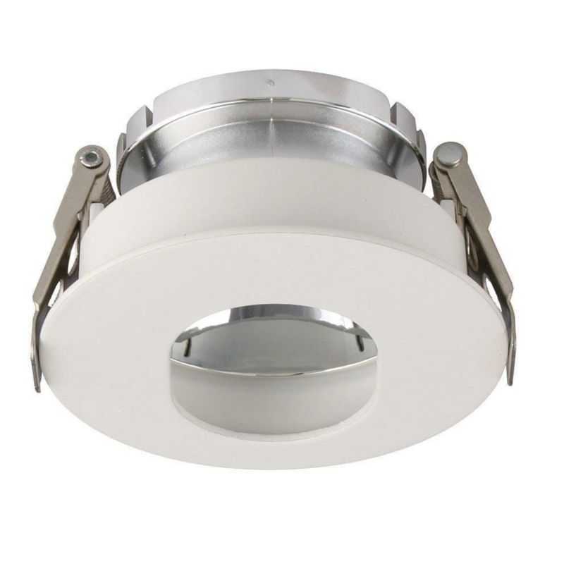 Oprawa sufitowa wpuszczana V-TAC biała 1 x GU10 x 10W IP20 wym: 7,5 x 7,5 cm okrągła - 1 szt.