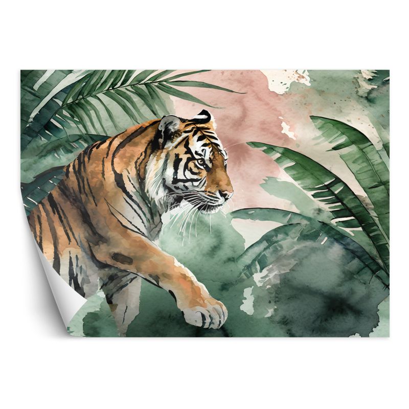 Fototapeta Feeby Tygrys w tropikalnej dżungli 150x105 1 szt