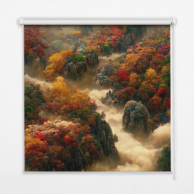 Roleta do sypialni z nadrukiem Tulup 140x240 cm Widok Na Górę 1 szt.