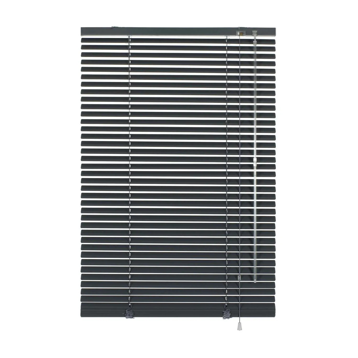 Gardinia Żaluzja 25 mm aluminiowa z uchwytami 100 x 130 cm grafit