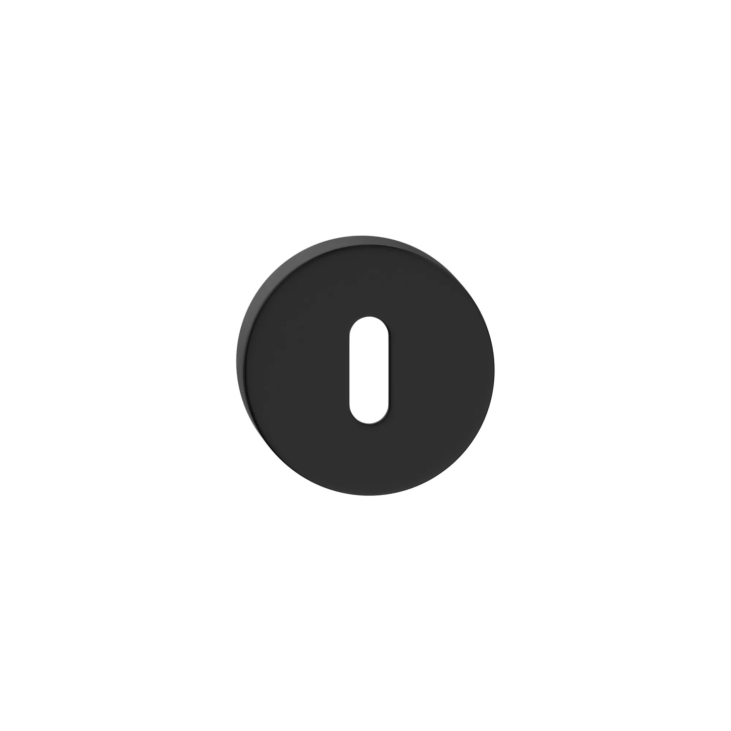 Metal-Bud Rozeta okrągła R na klucz czarna