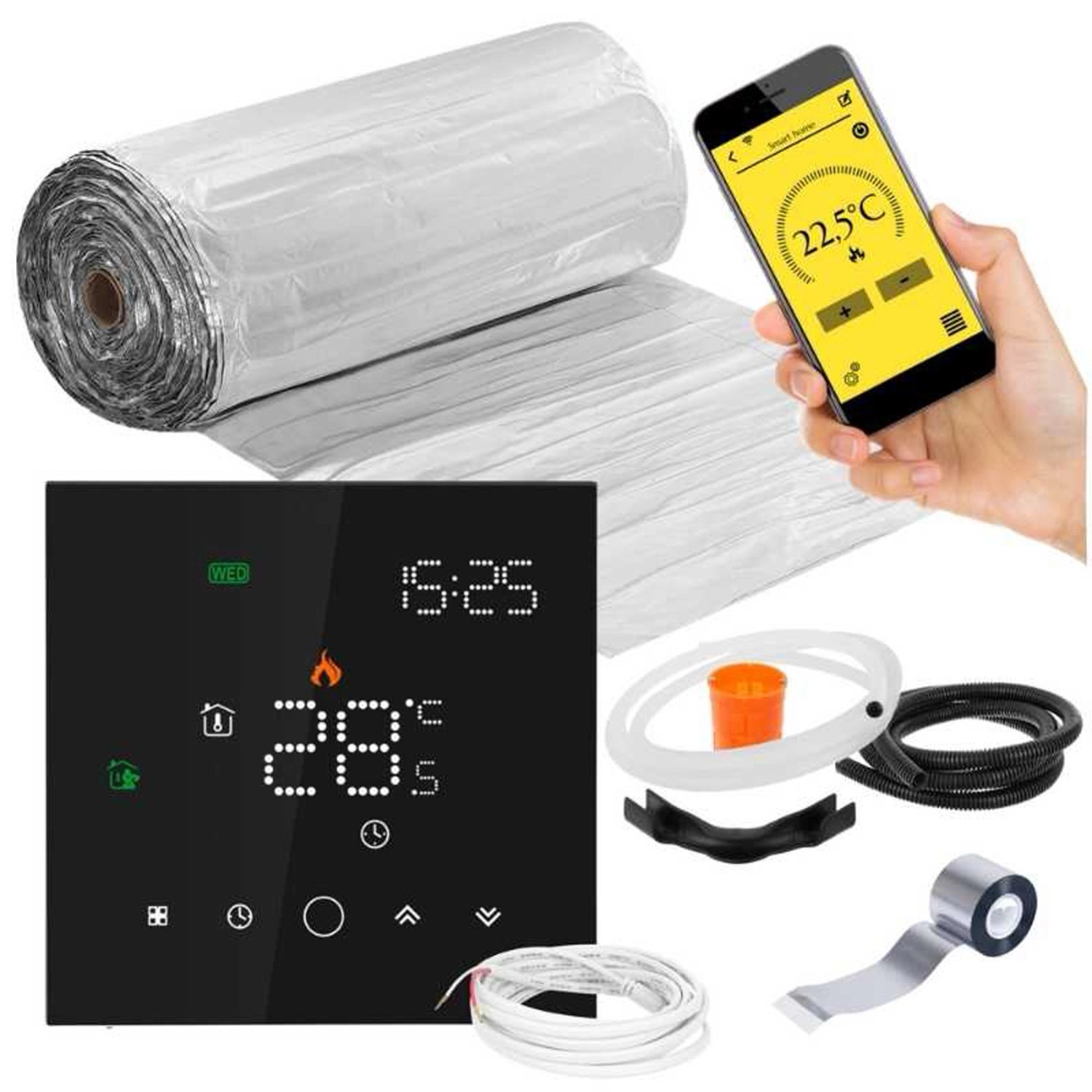 Mission Air Zestaw pod panele Mal 160 +Leo Black 15m2