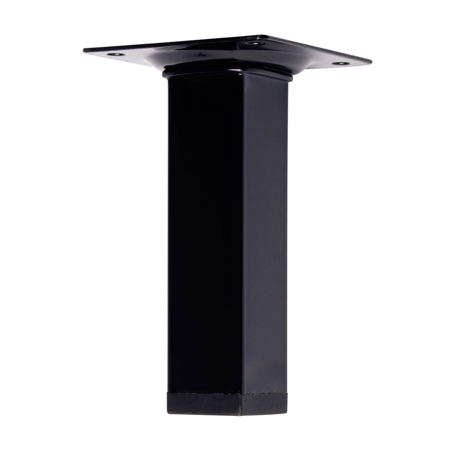 Hettich Noga do mebli czarna 2,4 cm x 2,4 cm x 10 cm