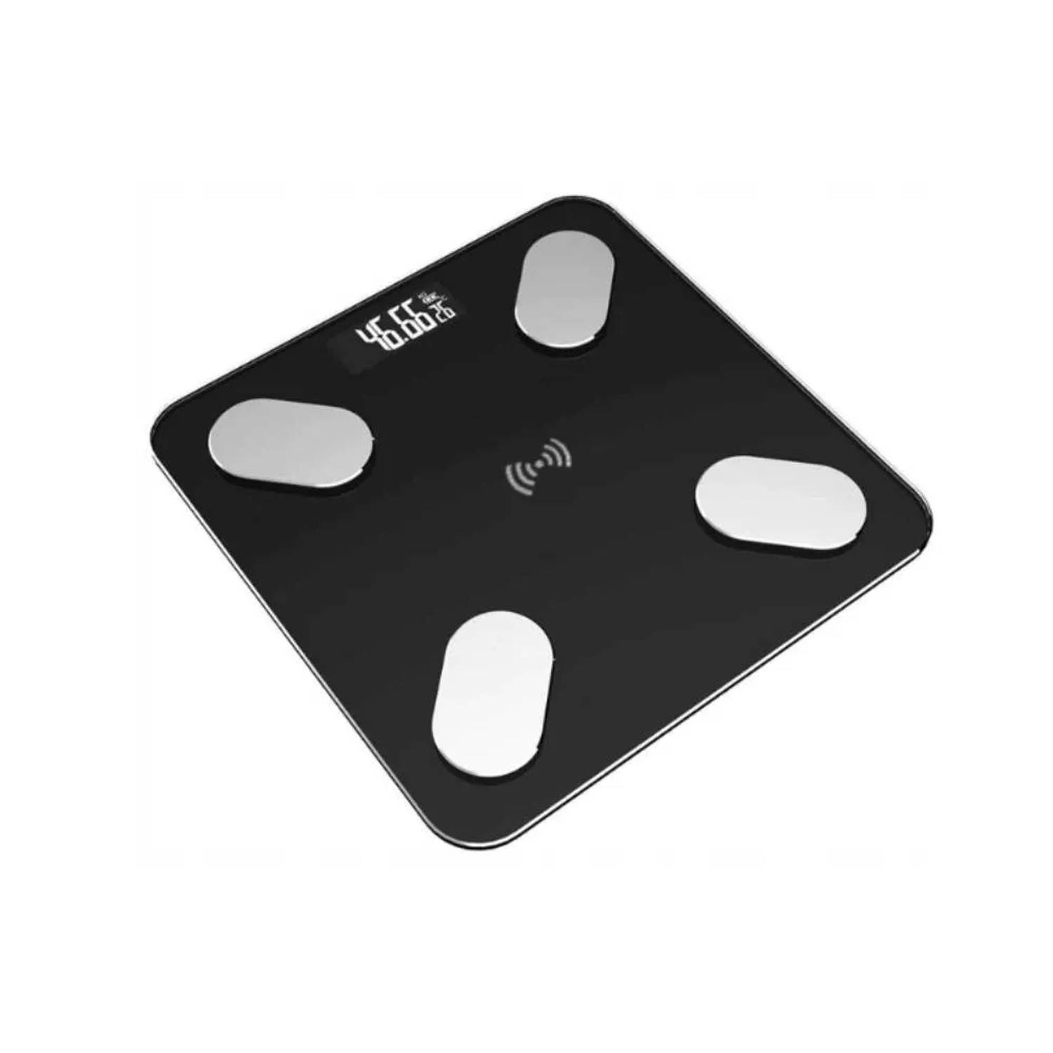 Waga łazienkowa szklana z aplikacją Bluetooth