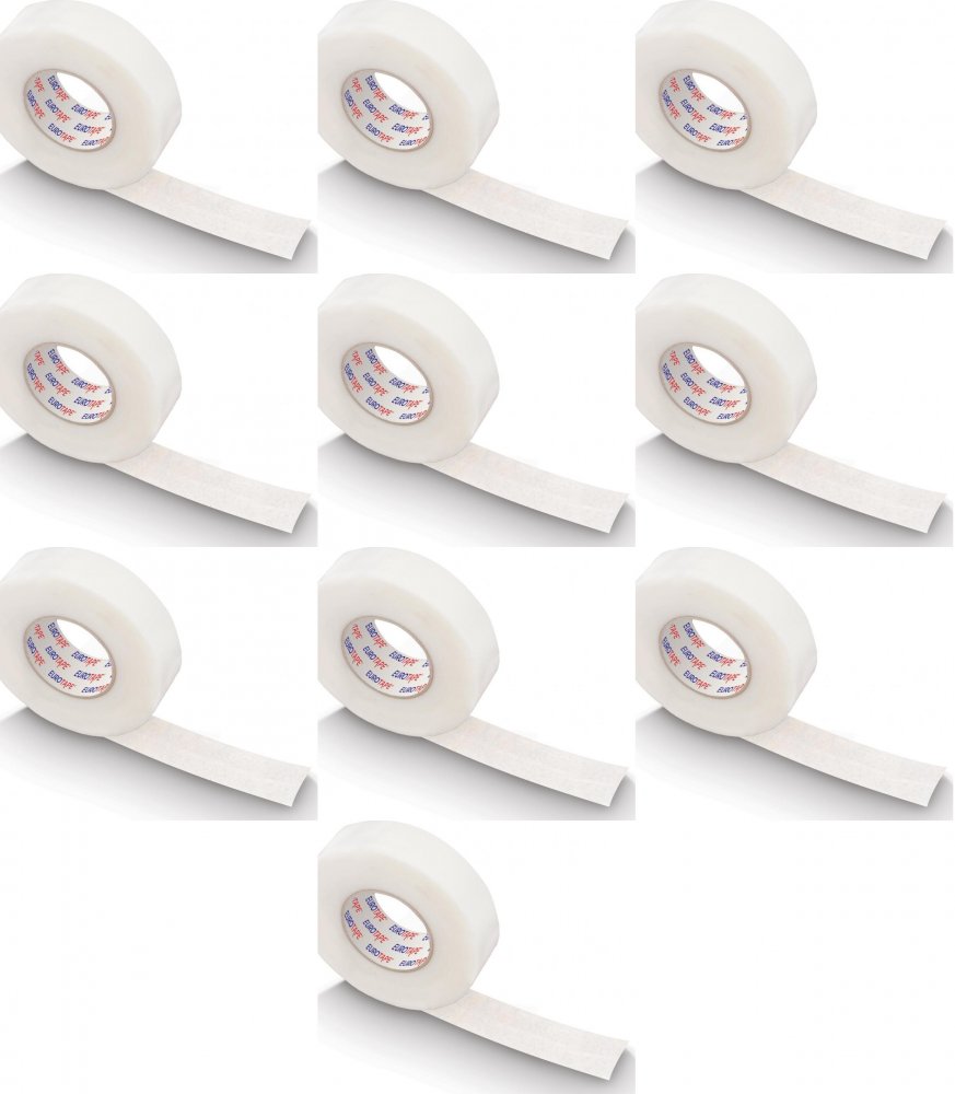 10x Taśma montażowa Dalpo, Euro-Tape, 19mm x 10m, biały