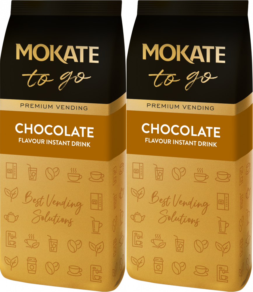 2x Czekolada do picia Mokate Premium, 1kg