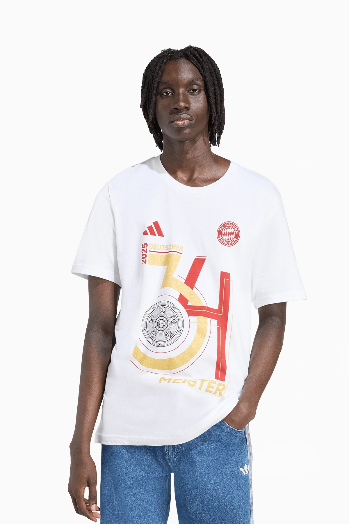 Koszulka adidas FC Bayern 2025 Championship Winner - Biały