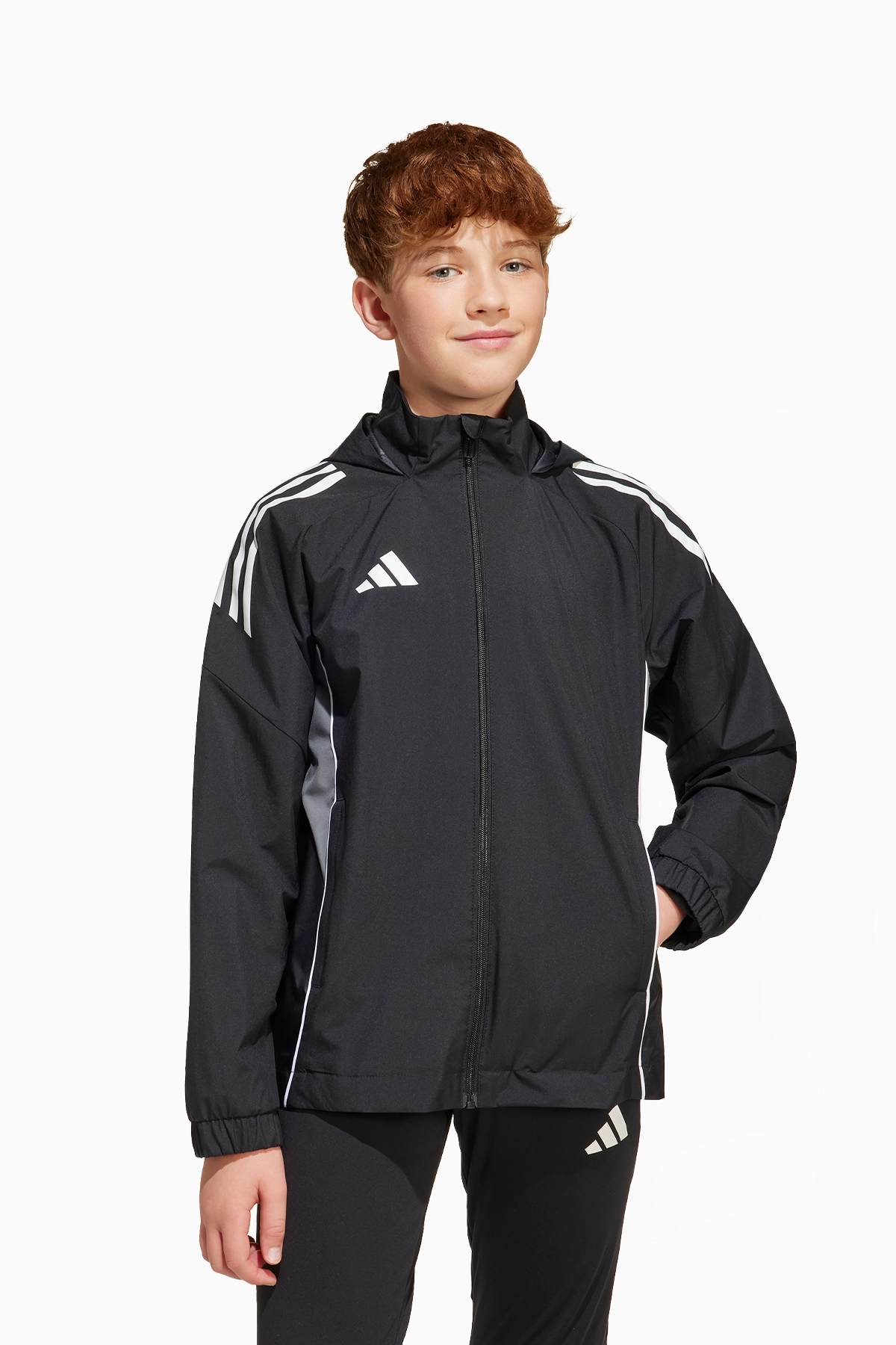 Kurtka adidas Tiro 25 Competiton Allweather Junior - Czarny
