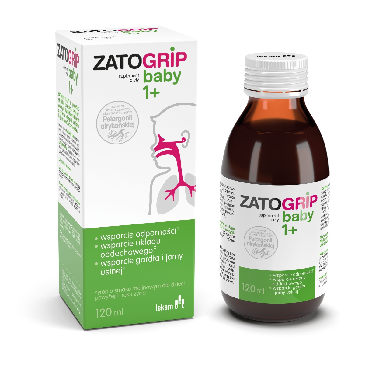 Zatogrip baby 1+, 120 ml