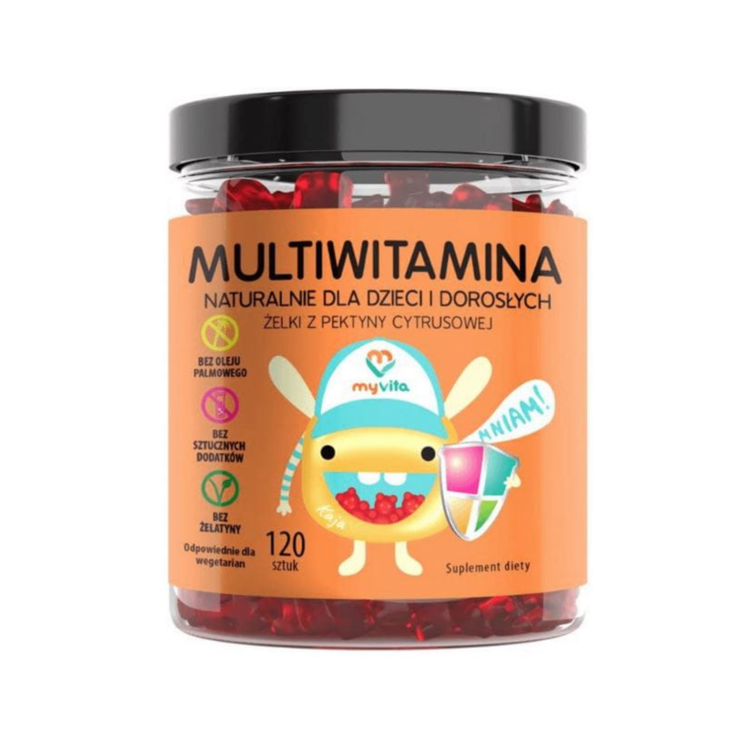 Myvita multiwitamina, 120 żelków