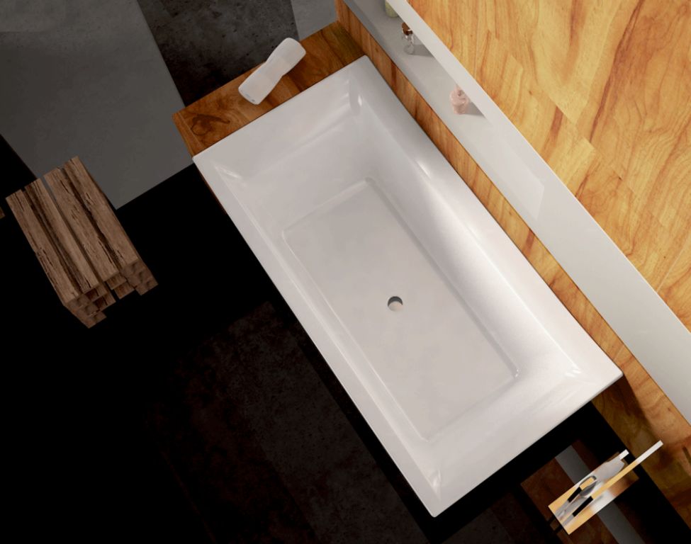 Sanitti Due wanna wolnostojąca 162,5x82 cm biały połysk 11020000