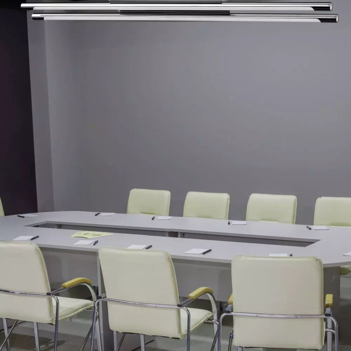 V-TAC lampa podsufitowa 1x36W LED chrom 3893