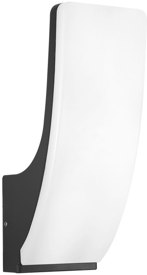 Italux Nutri kinkiet zewnętrzny 1x15 W czarny OWL-61916-BK