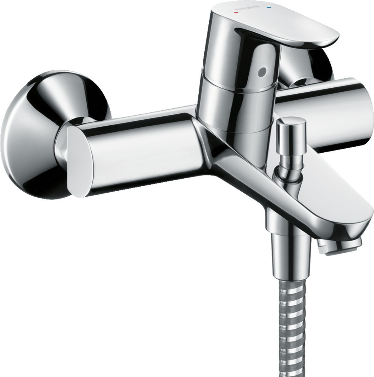 Hansgrohe Focus bateria wannowo-prysznicowa ścienna chrom 31940000 - Wysyłka w 24h