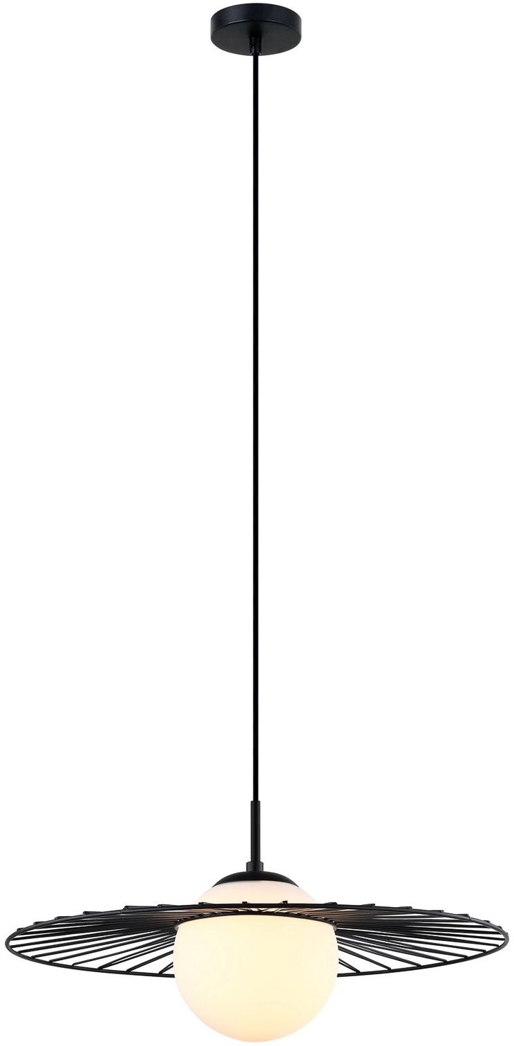 Italux Sally lampa wisząca 1x40 W czarna MDM-4003/1BK