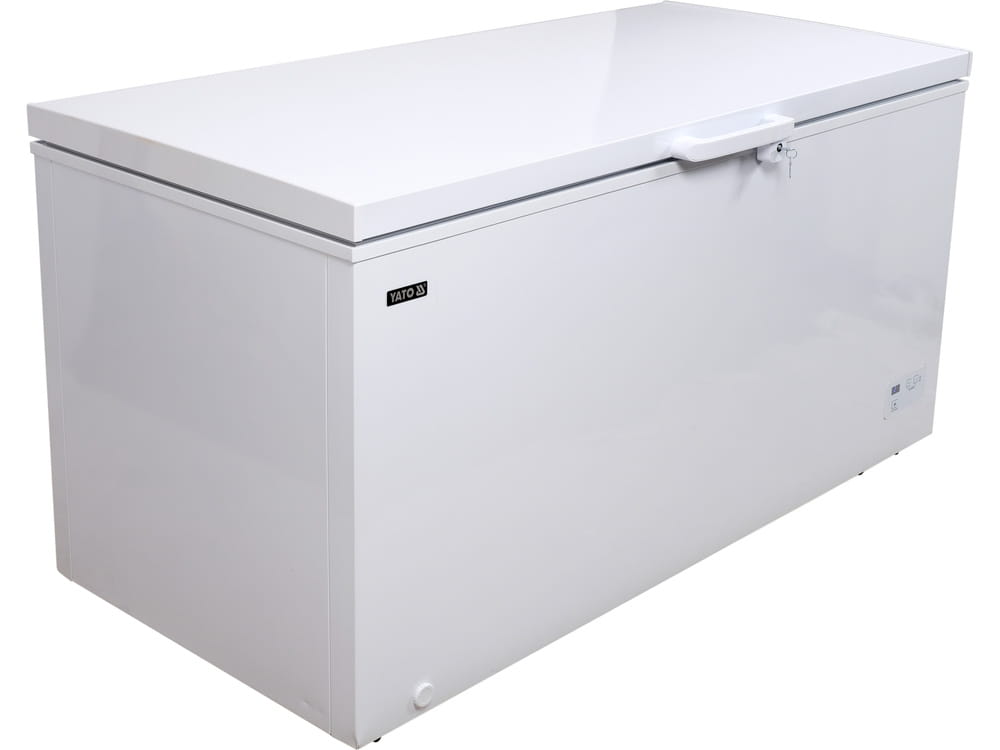 Zamrażarka skrzyniowa 435L z oświetleniem i zamkiem | YG-05179
