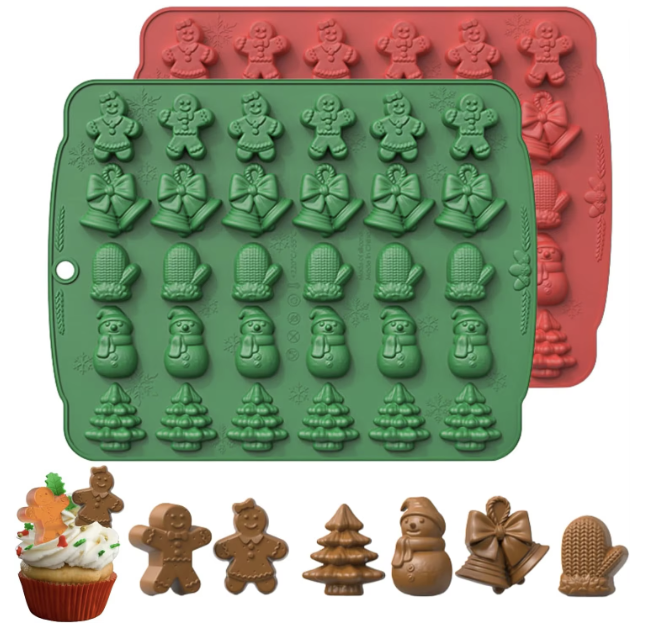 Świąteczne foremki silikonowe