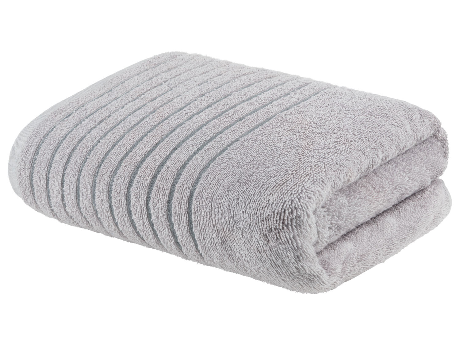 Livarno home Ręcznik kąpielowy frotte, 70 x 130 cm Jasnoszary