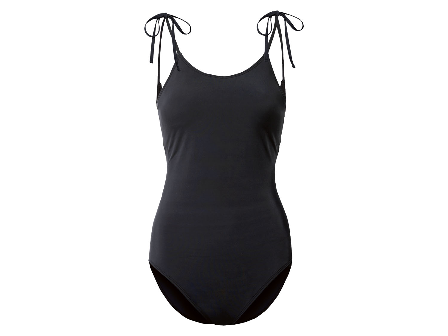 esmara Strój kąpielowy damski, z paskami do wiązania 36, Czarny