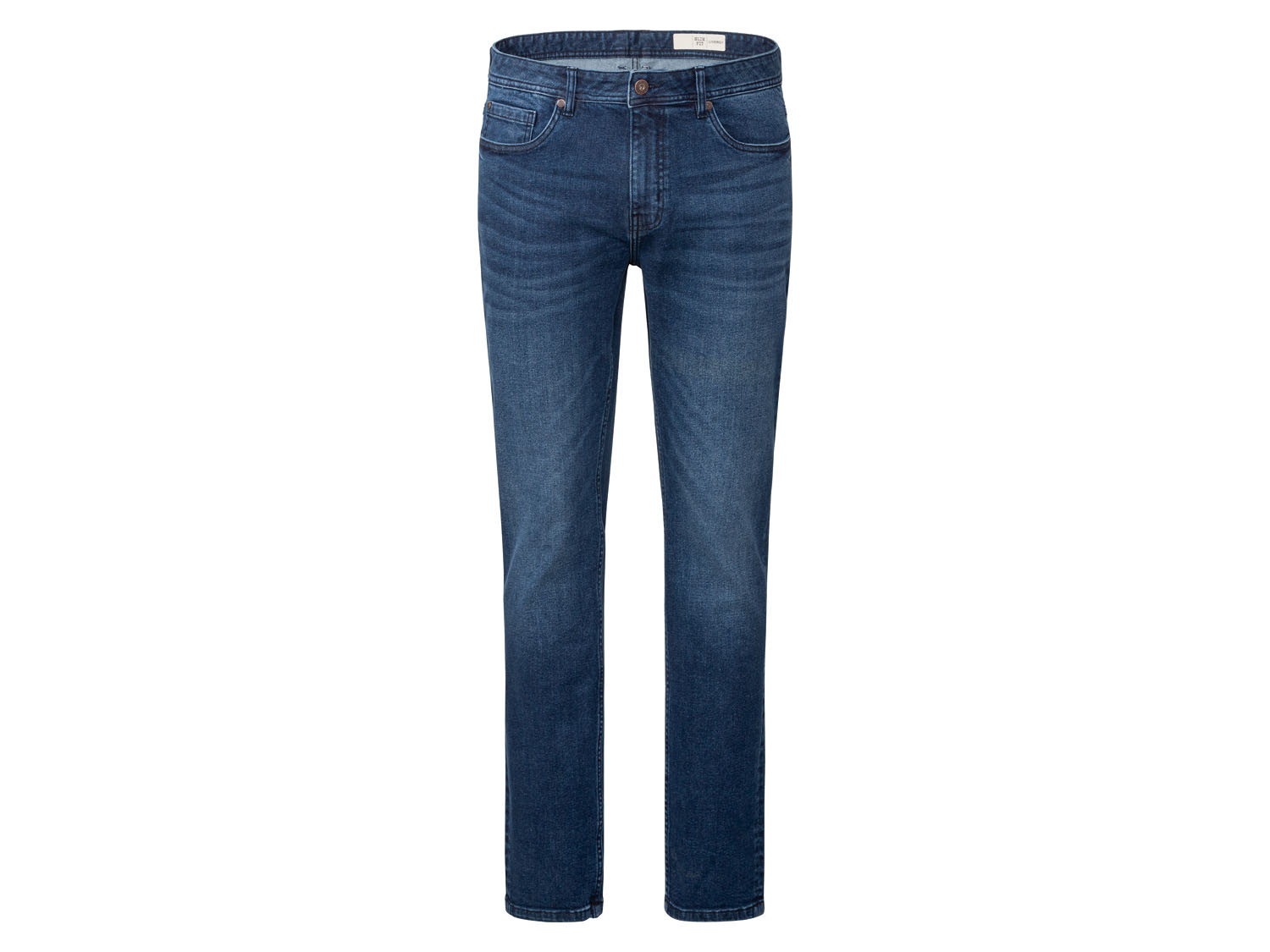 Livergy Jeansy męskie slim fit 50 34/32, Niebieski