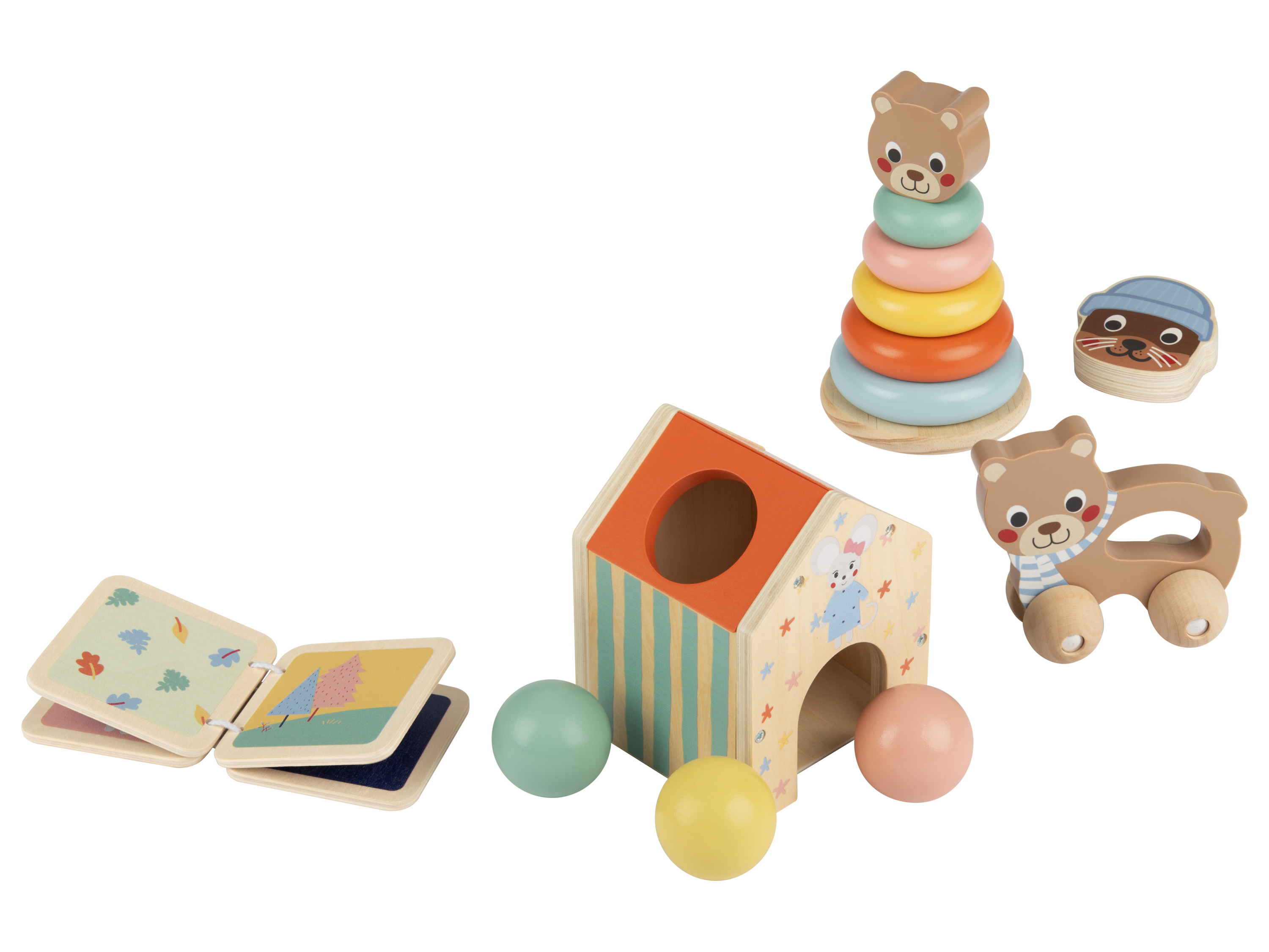 lupilu Skrzynka do zabawy i nauki 6-12 miesięcy