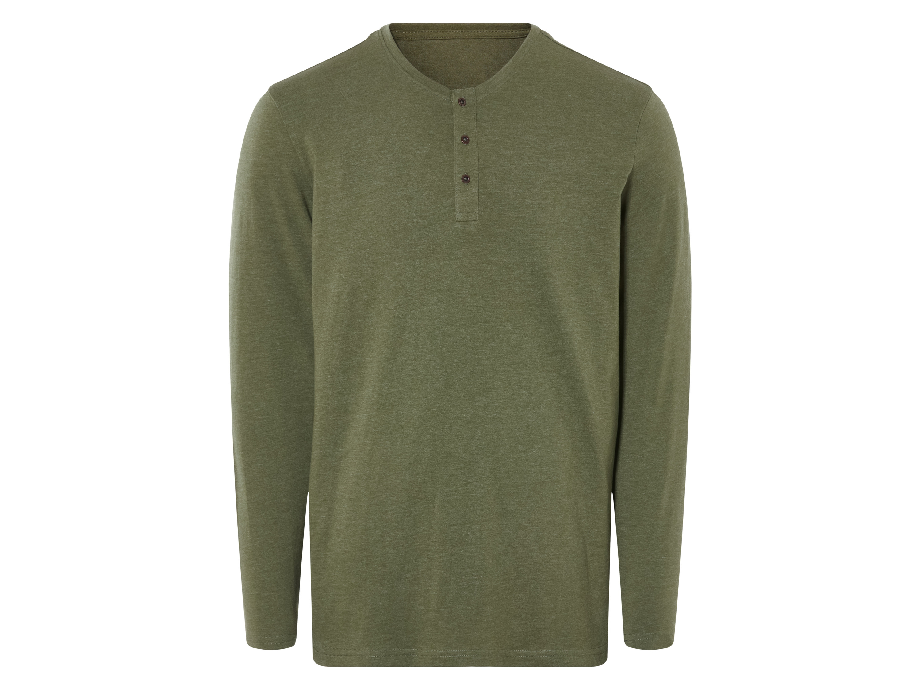 Livergy Koszulka męska z długim rękawem Zielony, L 52/54