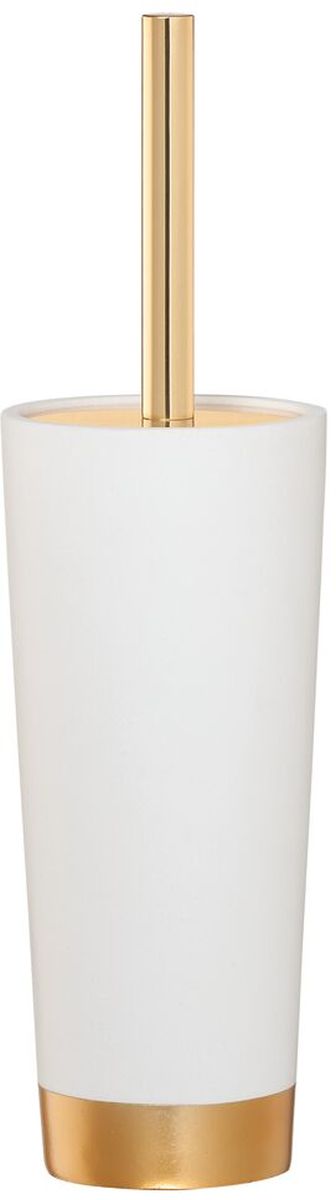 Darmowa Dostawa - Szczotka toaletowa stojąca biała-złota Sealskin Glossy 362320549