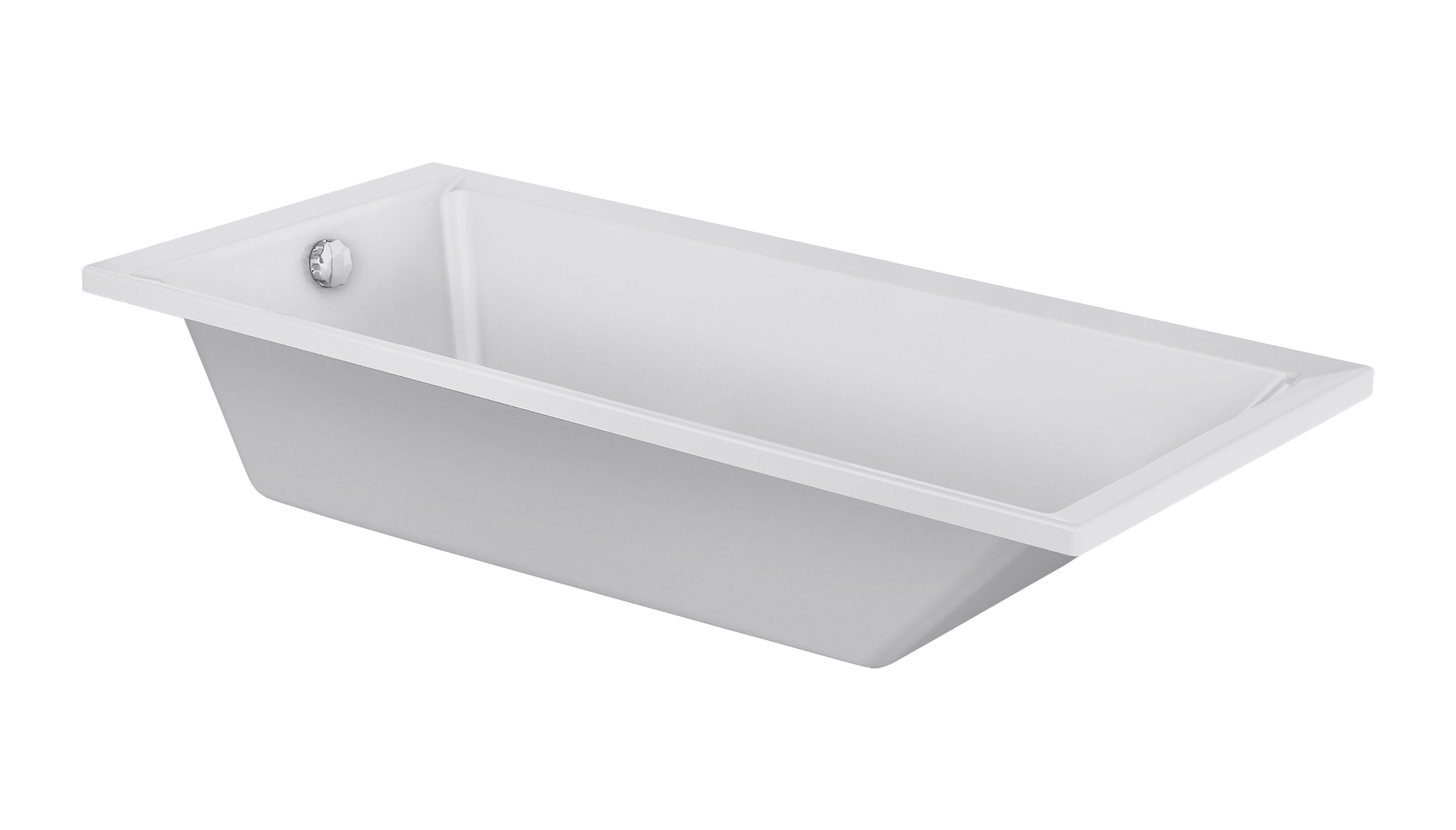 Darmowa Dostawa - Wanna prostokątna 180x80 cm biały Cersanit Balinea S301357