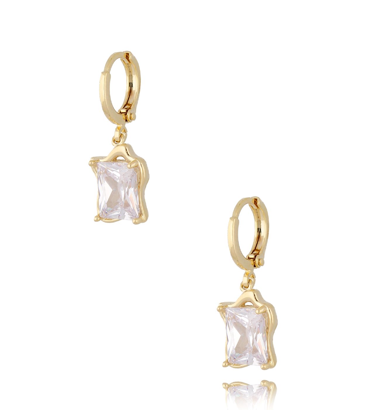 Kolczyki z kryształkami Gioia - By Dziubeka