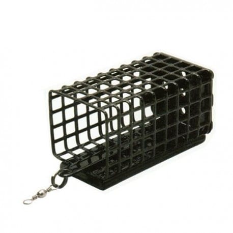 Wirek Koszyk Zanętowy Kwadratowy z Dnem 30x57mm 40g - 10szt