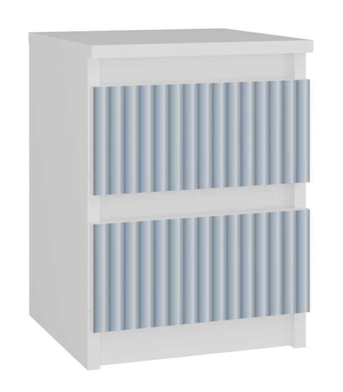 Szafka Nocna Topeshop Malwa M2 Arteso - Niebieski 30x30x40 cm 1 szt.