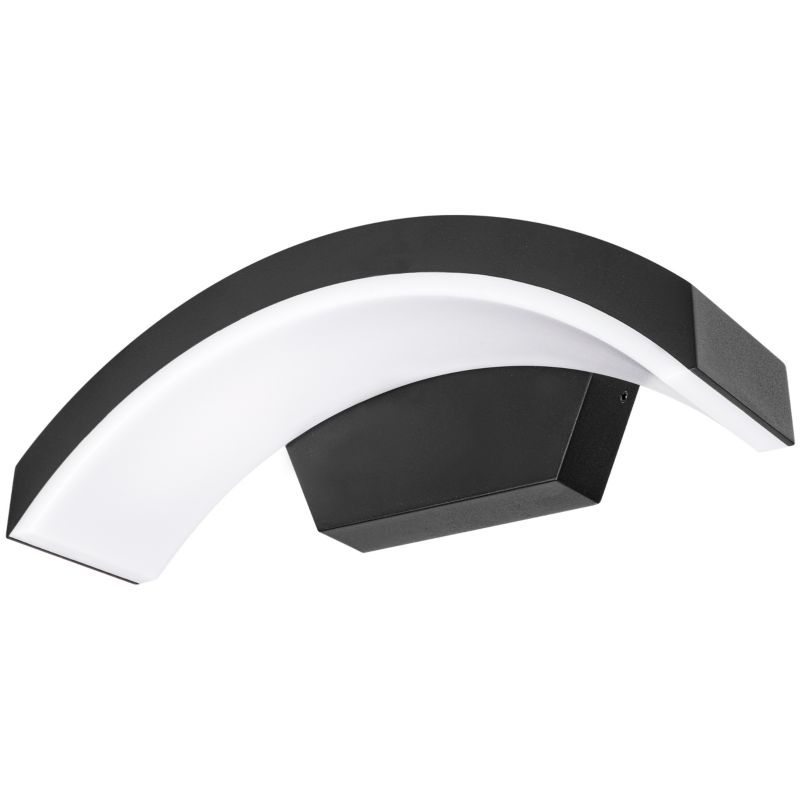 Lampa zewnętrzna kinkiet LED MasterLED Bella 9W 27cm 4000K IP54 oprawa architektoniczna czarna 1 szt.