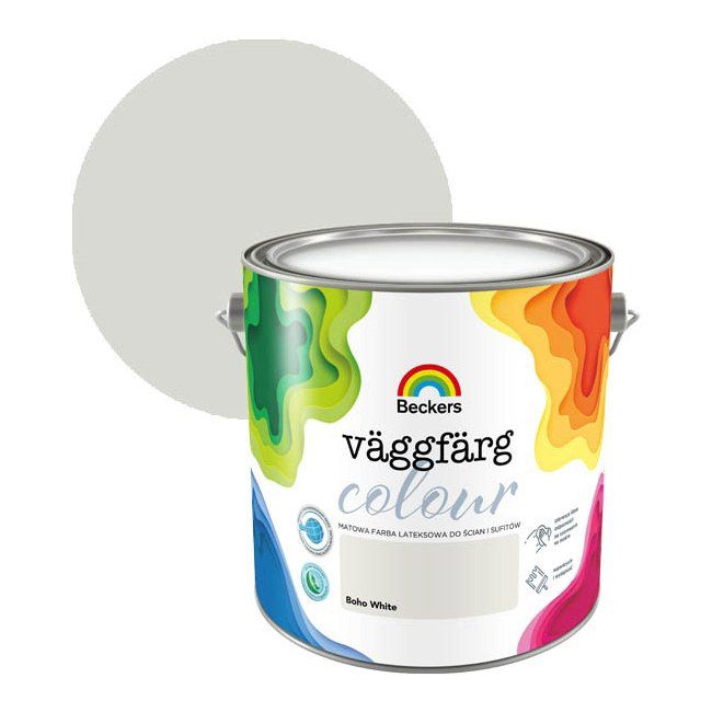 Farba lateksowa Beckers Vaggfarg Colour boho white 2,5 l