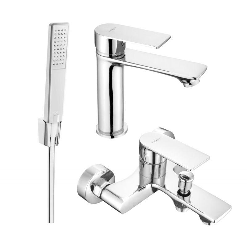 Zestaw wannowy Mexen Royo chrom 72203R72-00 1 szt.