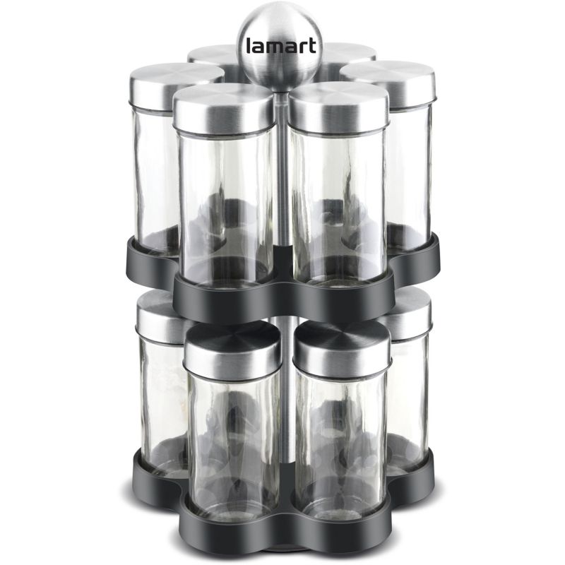 Komplet Przyprawników Steel Lamart LT7044 12 Elementów 1szt