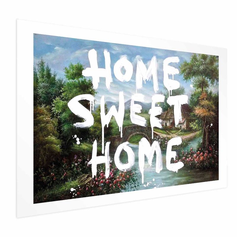 Plakat Artgeist Wymarzony dom 90x60 cm bez ramy z marginesem 1 szt