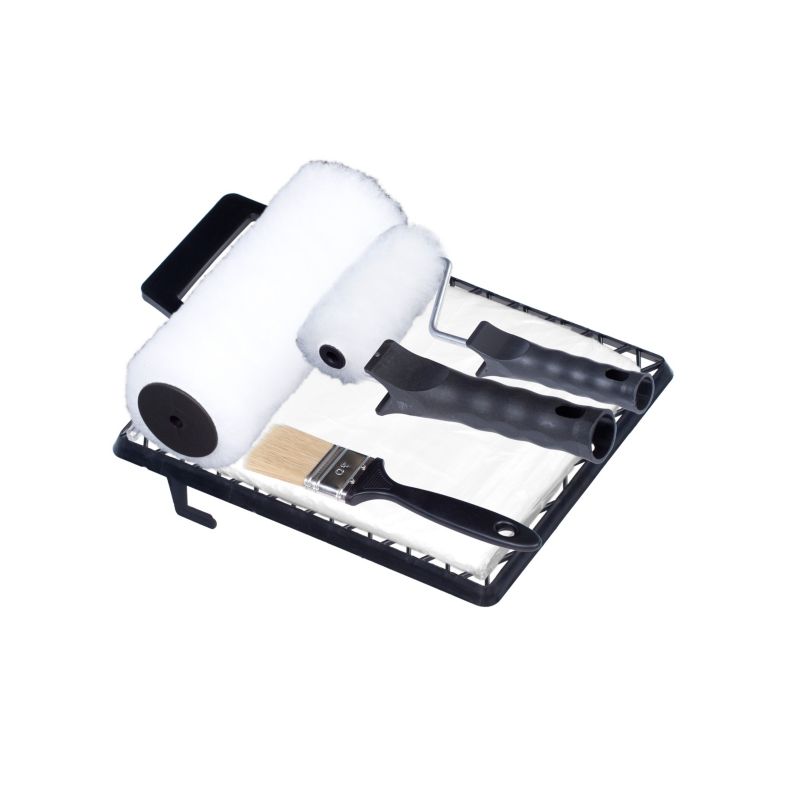 Zestaw malarski FAVORITE, MEDIUM nr 42, wałek Vestan 18 cm, do farb akrylowych, emulsyjnych, lateksowych, 7 elementów