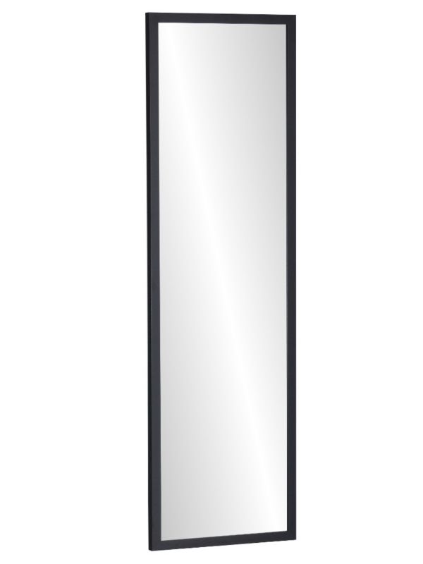Lustro wiszące Profilmat 130x40 rama wąska czarna 1szt.