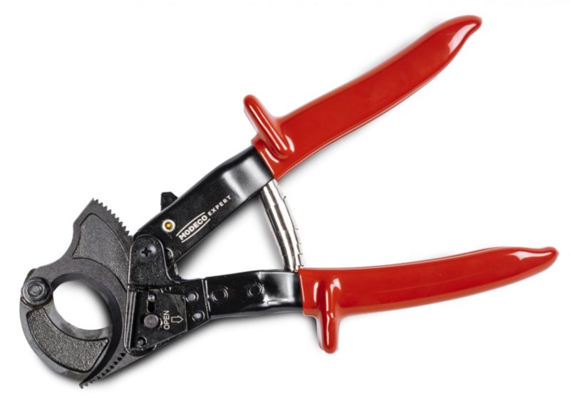 Obcinak do kabli z mech.zapadkowym Modeco Expert 250 mm max.32 mm Cr-Mo - blister - 1 szt.