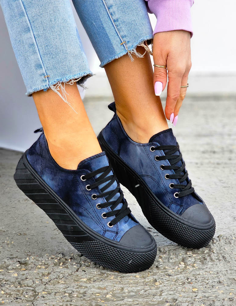 Jansowe Trampki Na Platformie Verse