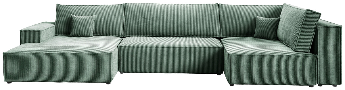 Zielona duża rogówka z funkcją spania PABLO MAXI