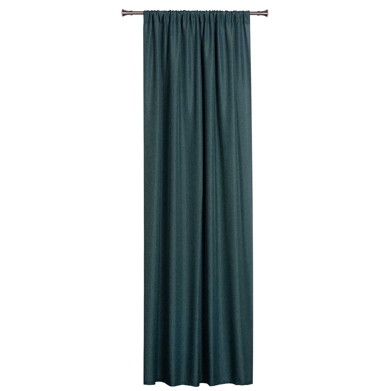 Zasłona DERBY taśma/tunel 140 cm x 260 cm zielona