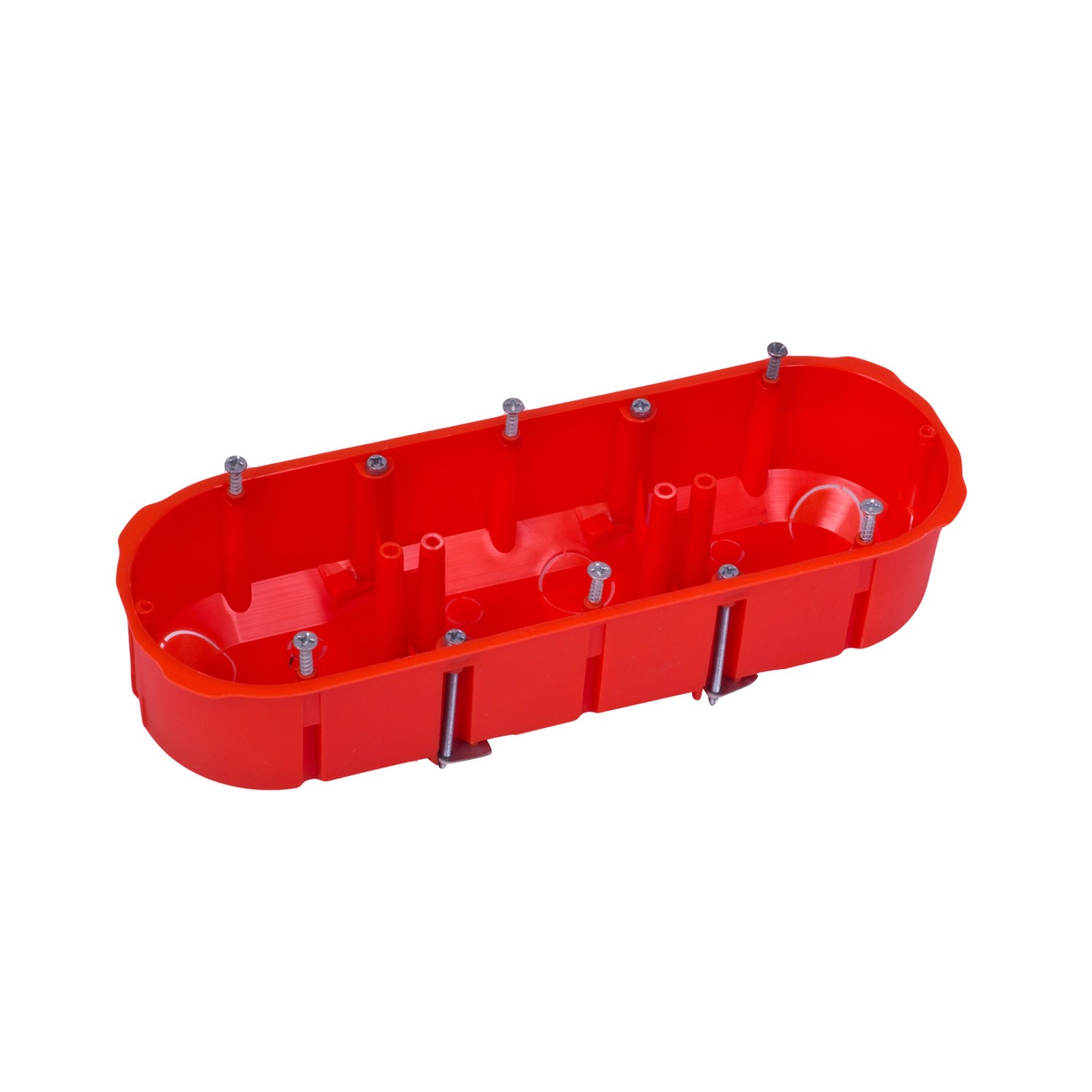 Puszka instalacyjna podwójna głęboka do ścian z płyt G/K