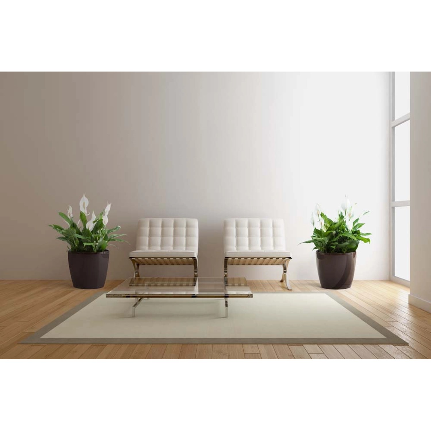 Osłonka Magnolia recycled czarny beton - 25 cm