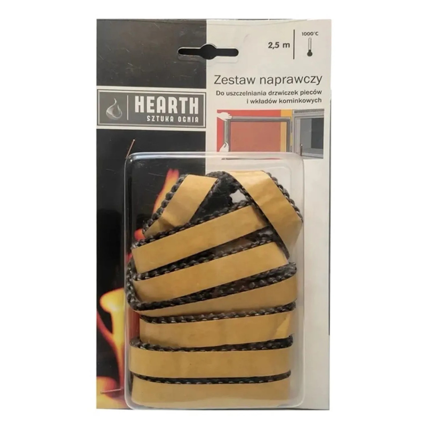 Nordflam Zestaw naprawczy sznur izolacyjny barwiony 10x3