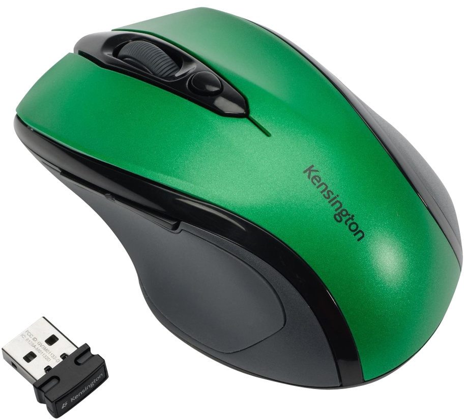 Myszka bezprzewodowa Kensington, Pro Fit, średniowymiarowa, zielony