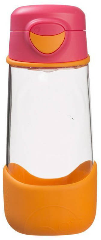 Bidon na wodę B.Box, z ustnikiem, tritan, 450 ml, Strawberry Shake