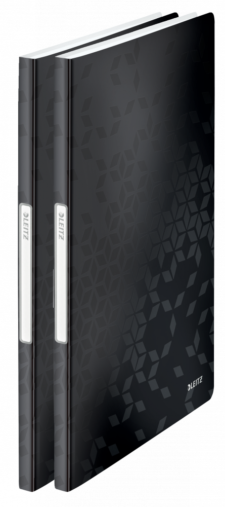 2x Album ofertowy Leitz Wow, A4, 20 koszulek, czarny