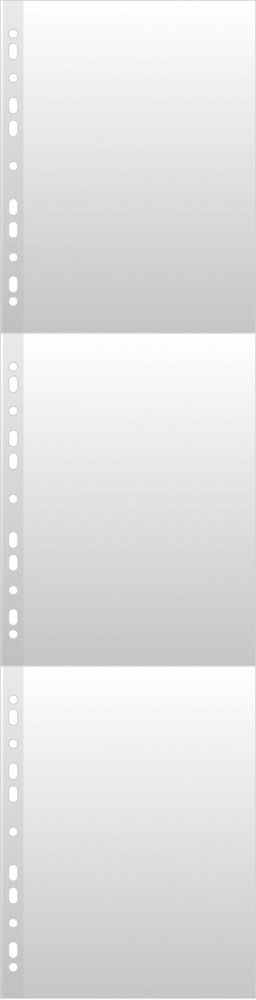 3x Koszulki groszkowe Donau, A4, 50μm, 100 sztuk, przezroczysty