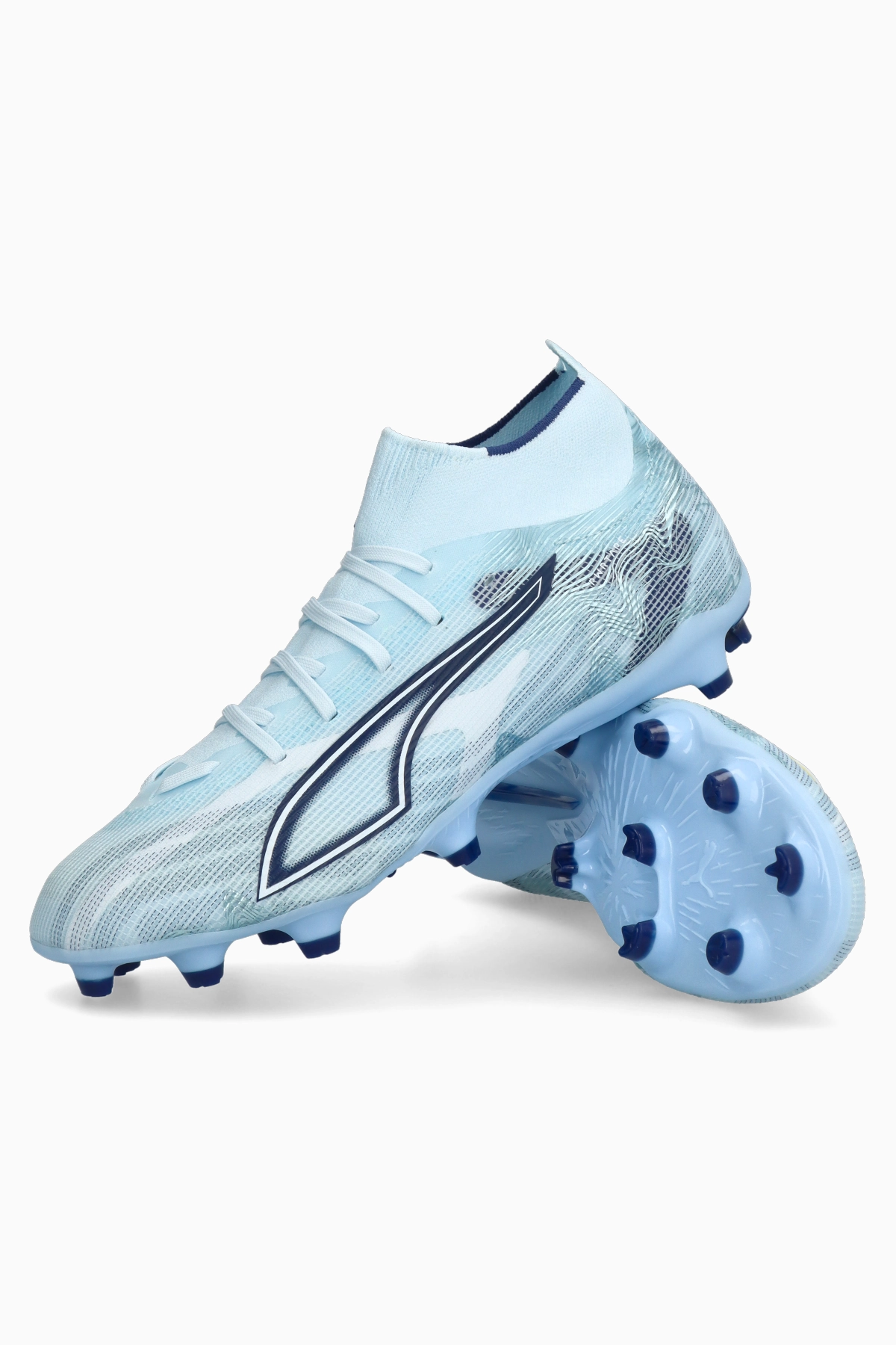 Korki Puma Ultra 6 Match+ FG/AG Damskie - Niebieski